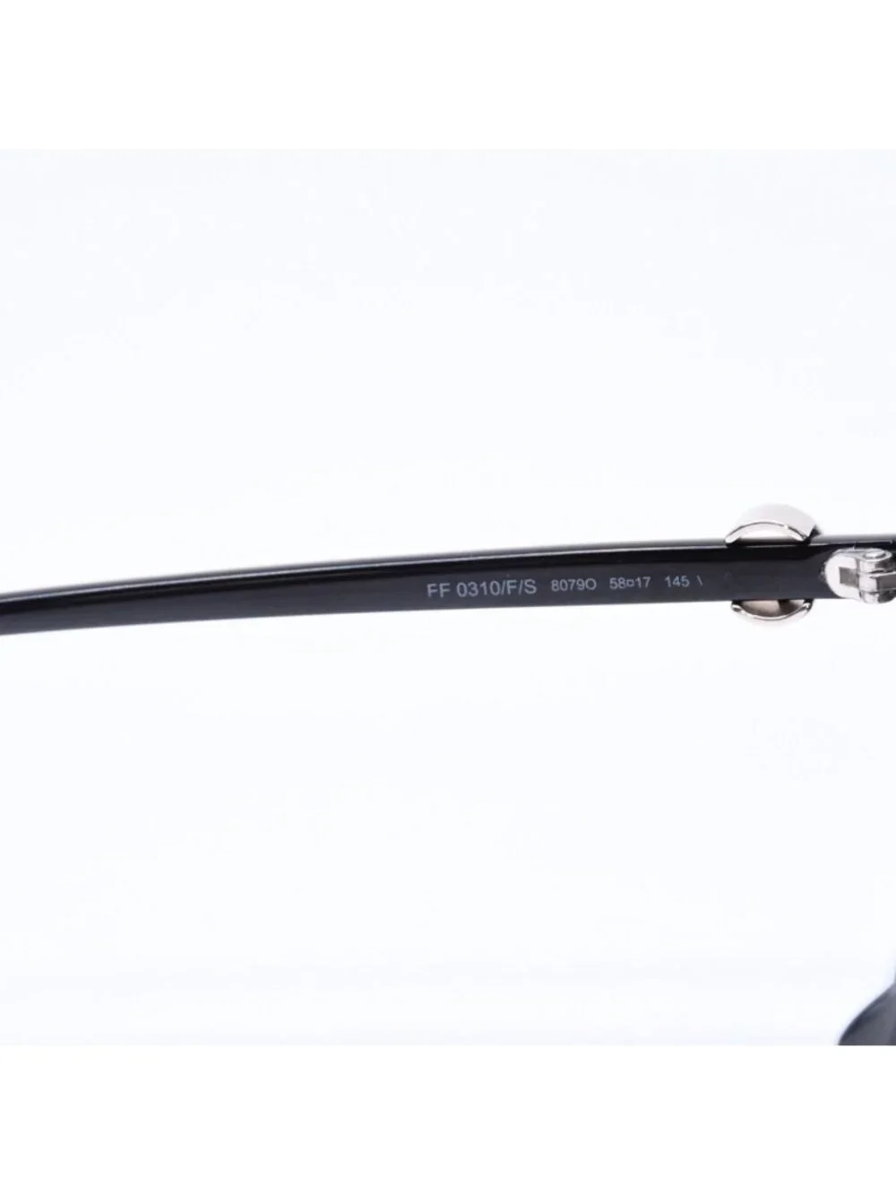 Fendi Sunglasses Eyewear FF Black Silver